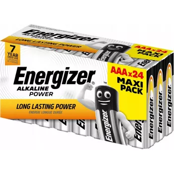Energizer Batterien Alkaline Power AAA LR03 Maxi-Pack 24 Stück Neu
