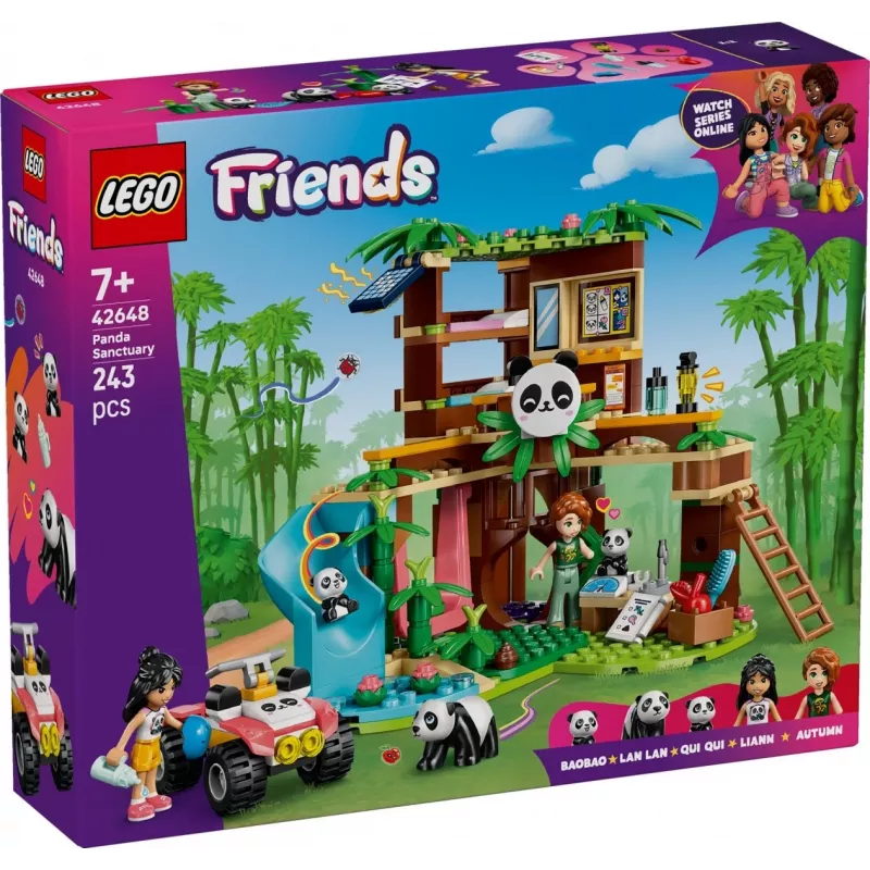 LEGO FRIENDS 42648 Panda Sanctuary Tierpflege
