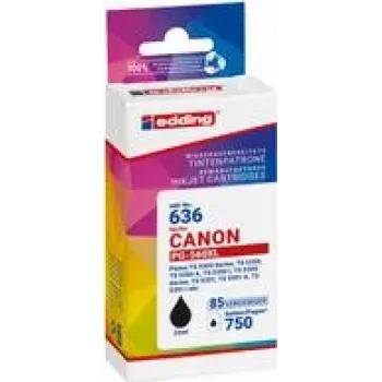 EDD-636 schwarze Druckerpatrone kompatibel mit Canon PG-560XL - Kompatibel - Tinte