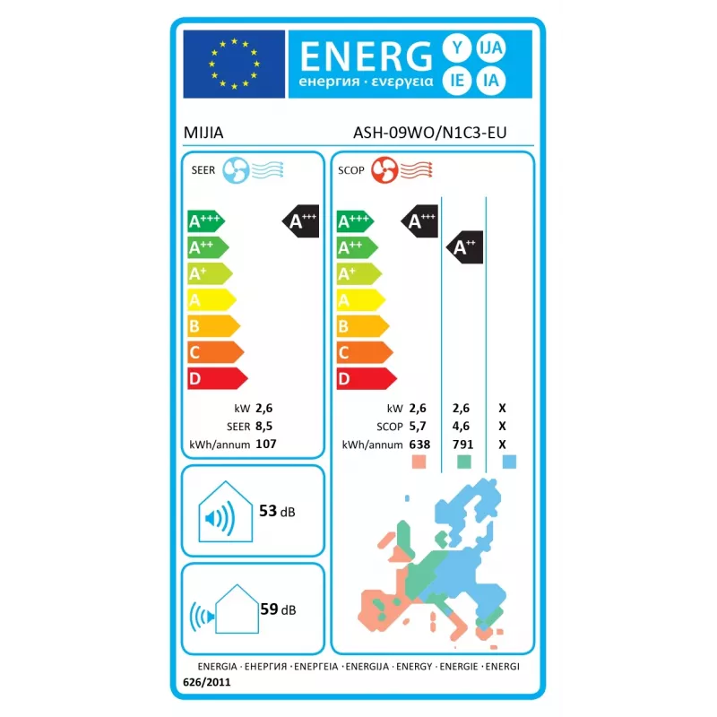 Klimaanlage Xiaomi BPE4411EU energieeffizientes kompaktes Design