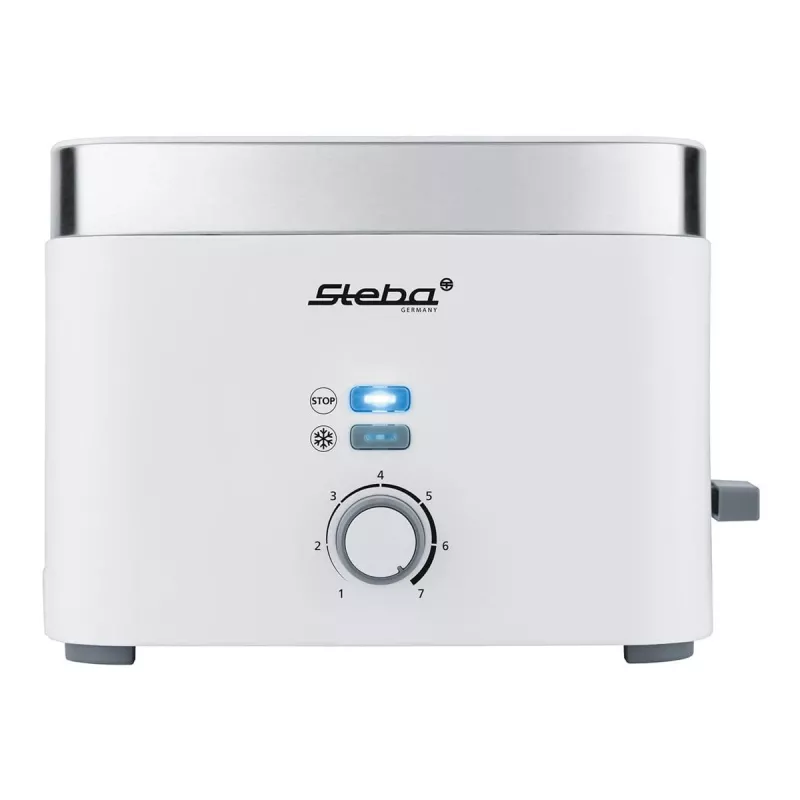 Toaster Steba TO 10 BIANCO 2 Scheiben 930 W Silber Weiß