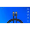 DisplayPort-Kabel SAVIO CL-166 2 m Schwarz – DisplayPort 1.4, Stecker-Stecker, vergoldete Kontakte