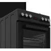 Freistehender Herd BEKO FSM52331DBDS, Gaskochfeld 4 Brenner (2900/2000/2000/1000 W), Elektrobackofen 60 L, 60 cm, Energieeffizienzklasse A, schwarz
