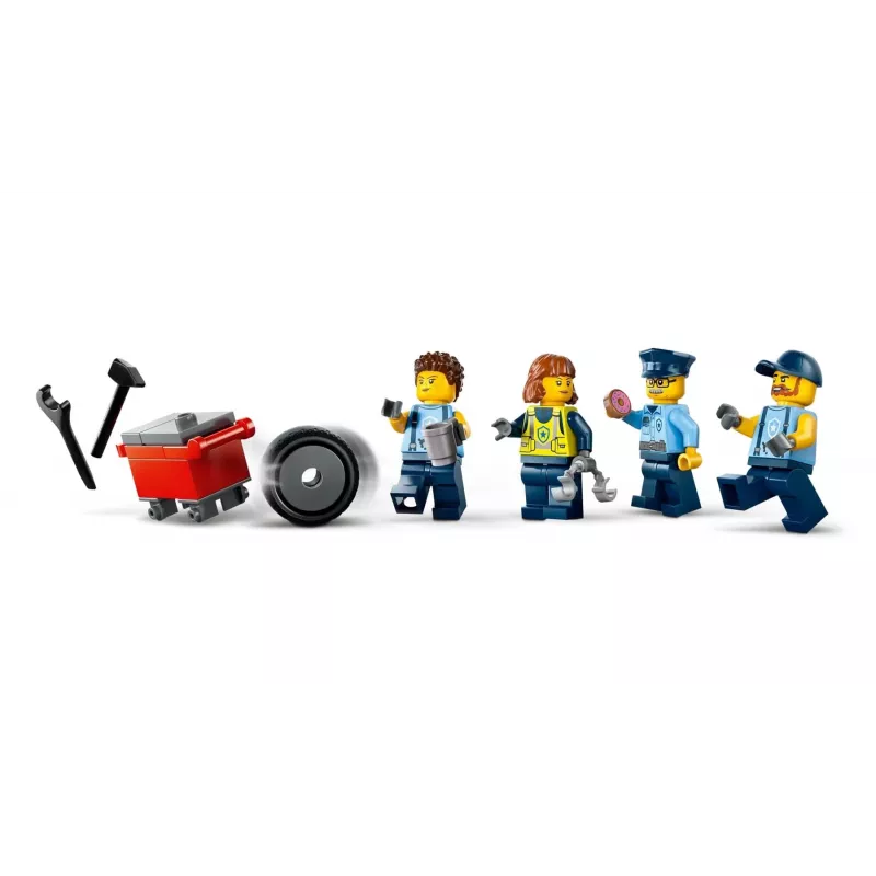 LEGO CITY 60457 Individuelle Polizeiauto-Garage