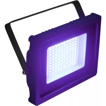 LED UV-Licht EUROLITE FL-50 SMD UV 50W – 50 W UV-LED-Scheinwerfer für Effekte und Bühnenbeleuchtung
