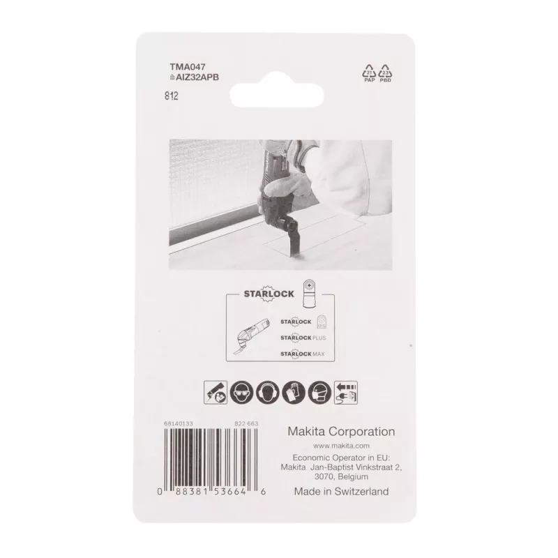 Makita B-64814-5 Stichsäge-/Dekupiersäge-/Säbelsägeblatt Bimetall 5 Stück