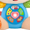 Interaktives Lernspielzeug MATTEL Fisher-Price Lern- und Lachwelpe JFD27 – Lichter, Geräusche, Tasten für frühes Lernen