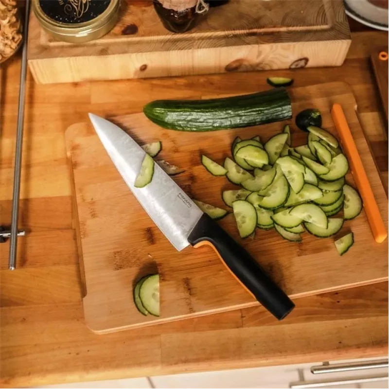 Fiskars 1057534 Küchenmesser Edelstahl 1 Stück Kochmesser