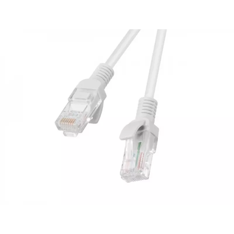 Netzwerkkabel LANBERG PCU6-10CC-0200-S Cat6 U/UTP RJ-45 2 m Grau