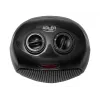 Adler AD 7702 Ventilator-Elektroheizgerät Innenbereich Edelstahl 1500 W