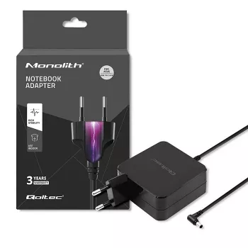 Qoltec 51745 Netzteil/Wechselrichter Indoor 65 W Schwarz