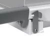 Leitz Precision Home Office Papierschneider A4, 10 Blatt, manuelle Klemmung, Edelstahl, A4, 80 g/m², Anthrazit
