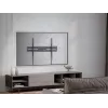 Feste TV-Wandhalterung GEMBIRD WM-100F-01 für 43–100 Zoll Bildschirme, Stahl, max. Belastung 75 kg, VESA 75x75–900x600