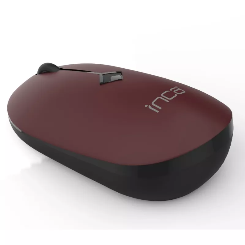 INCA Maus IWM-231RB 1600 DPI, kabellos, 4 Tasten, Braun, 2,4 GHz