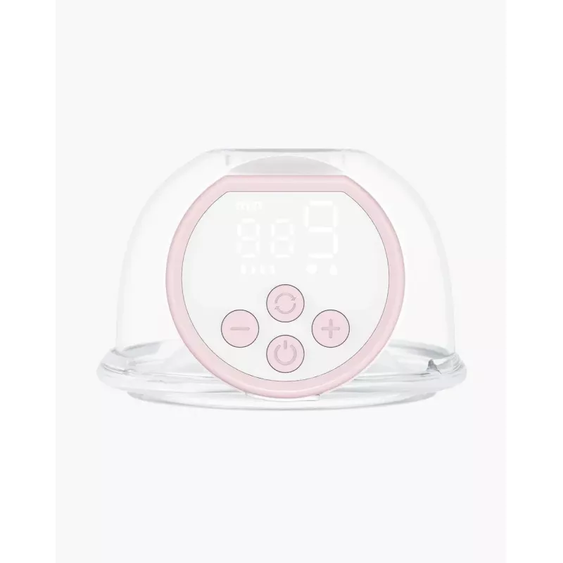 Momcozy S12 Pro Einzel-Elektrische Milchpumpe Pink, 180ml