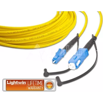 Lightwin LSP-09 LC-SC 2.0 Glasfaserkabel 2 m OS2 Gelb (LSP-09 LC-SC 2.0)