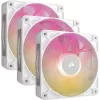 Corsair iCUE LINK RX120 MAX RGB 12 cm Weiß 3 Stück 400-2000 U/min