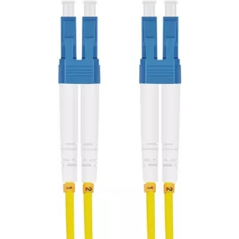 Optisches Patchkabel Helos LWL 9/125µm OS2 LC 1,5m