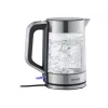 Wasserkocher Severin 1,7 l 2200 W Schwarz Edelstahl Transparent