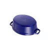 Gusseisen-Kokotte Staub 4,25 L, 29 cm, blau