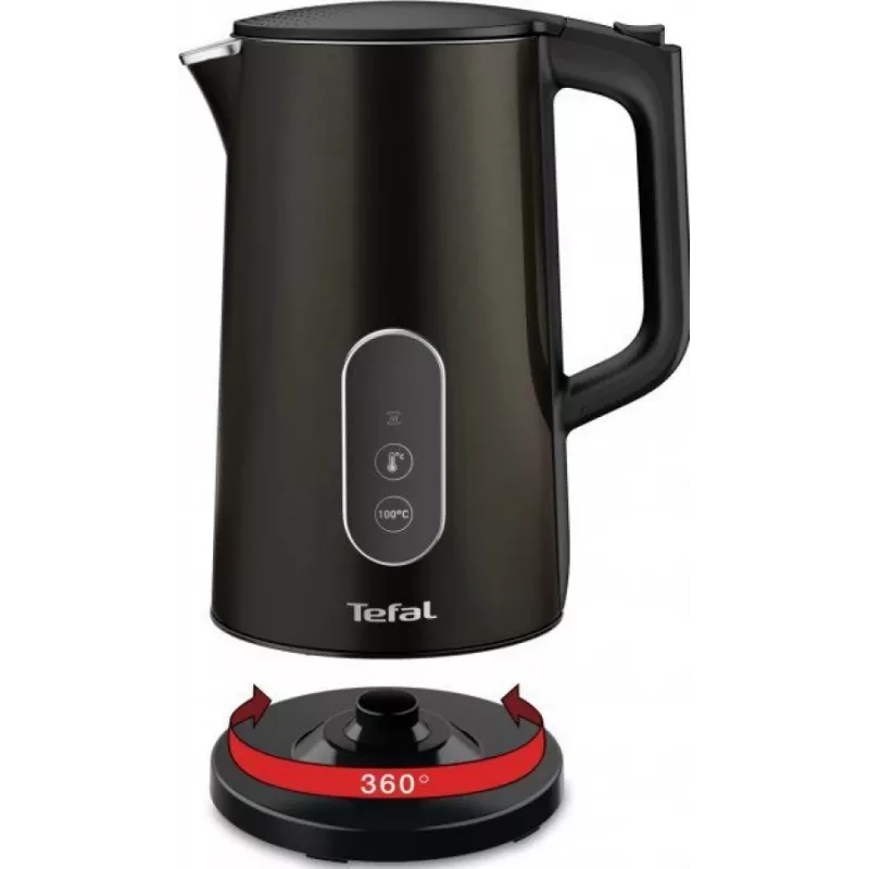 Tefal Digit KI831E10 Wasserkocher 1,7 l, schwarz