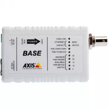 Medienkonverter – RJ45 – BNC – Ethernet über Koax – PoE+ – Basiseinheit