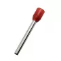 Crimpisolierter Anschluss 1,5mm²/16AWG für Kabel, Kupfer, rot, 100 Stück