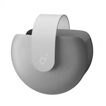 Kopfhörer-Case Anker Soundcore Space One Pro mit magnetischen Metallknöpfen, grau