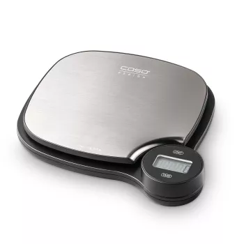 Küchenwaage Caso EcoMaster 03267 — Edelstahl, 5 kg Kapazität, 1 g Genauigkeit