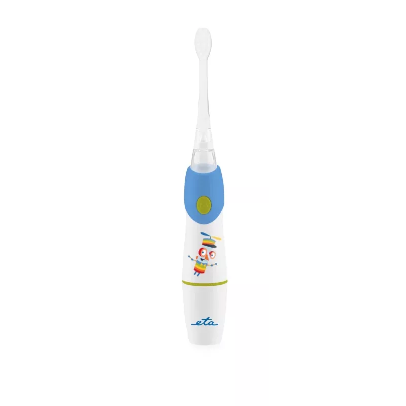 Kinder-Sonic-Zahnbürste ETA Sonetic, batteriebetrieben, blau, 175 mm, 1 Griff + 1 Bürstenkopf
