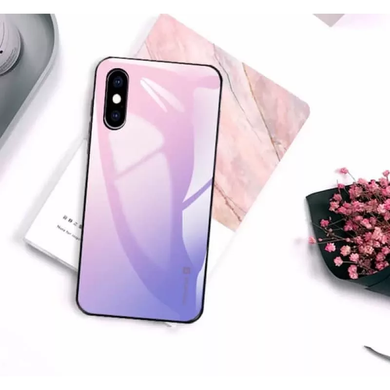 Schutzhülle Evelatus für Samsung A20 — Gradient Glass 3, Under Water-Design