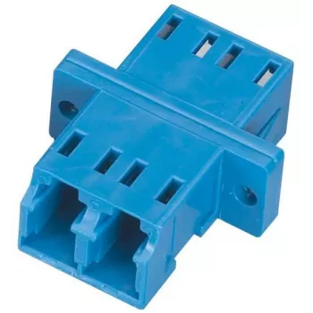 LWL-Adapter LC Schwarz Box FOT123 Multimode Blau