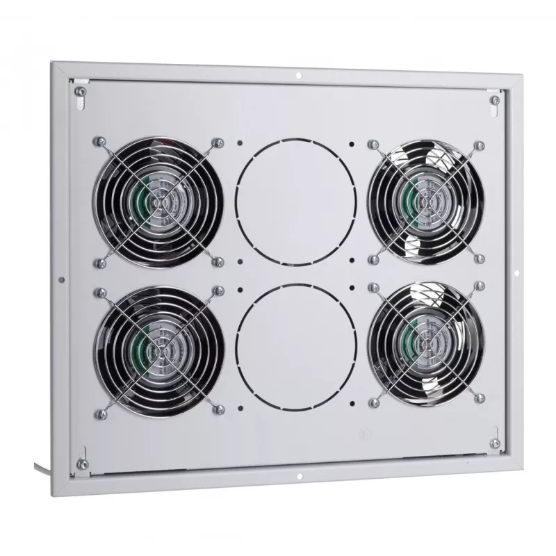 Freistehende Schrank-Lüftereinheit Triton RAC-CH-X04-X3 4 Lüfter Grau
