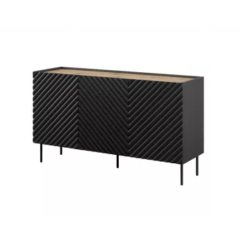 3D2SZ ONDA Kommode 150x45x85 schwarz