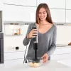 Stabmixer Schwarz & Decker BXHBA1500E — 1500 W Handmixer mit Edelstahlschaft, 20 Geschwindigkeiten, Zerkleinerer, Schneebesen, Puls