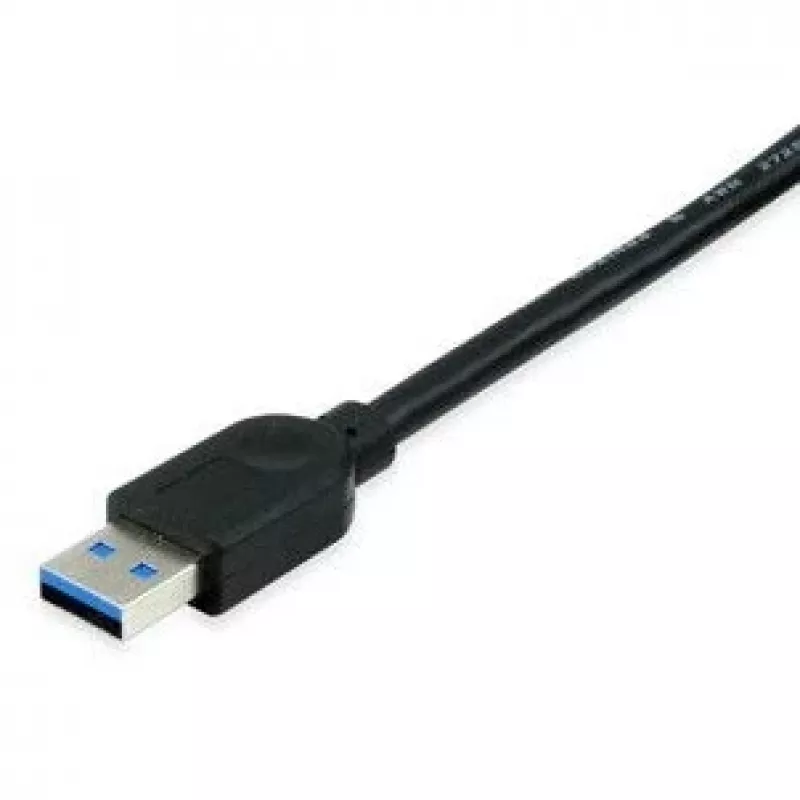 Equip 133346 USB-Kabel USB 3.2 Gen 1 (3.1 Gen 1) 5 m USB A Schwarz