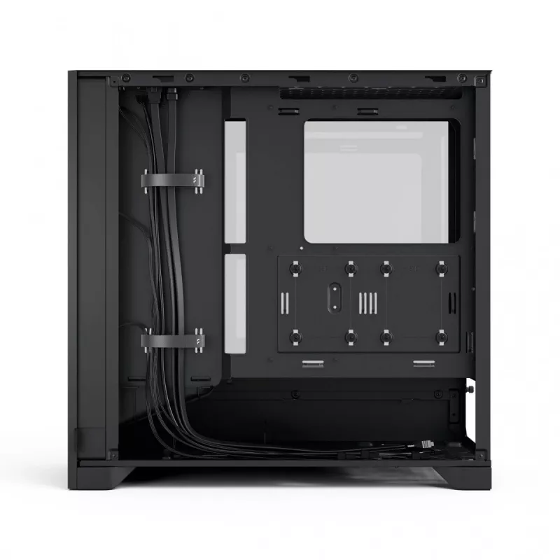PC-Gehäuse Fractal Design Pop 2 Air Schwarz TG Midi Tower – ATX, 3x 120 mm Frontlüfter, unterstützt 2,5-Zoll- & 3,5-Zoll-Laufwerke