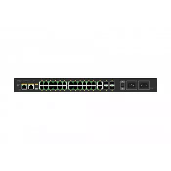NETGEAR GSM4230UP Managed L2/L3 Gigabit Ethernet (10/100/1000) Power over Ethernet (PoE) 1U Schwarz