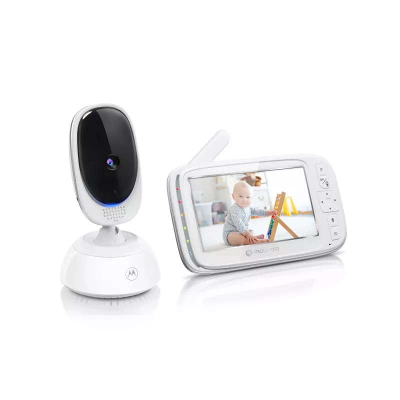 Video-Babyphone MOTOROLA VM75 mit 5,0-Zoll-Bildschirm und Nachtsicht