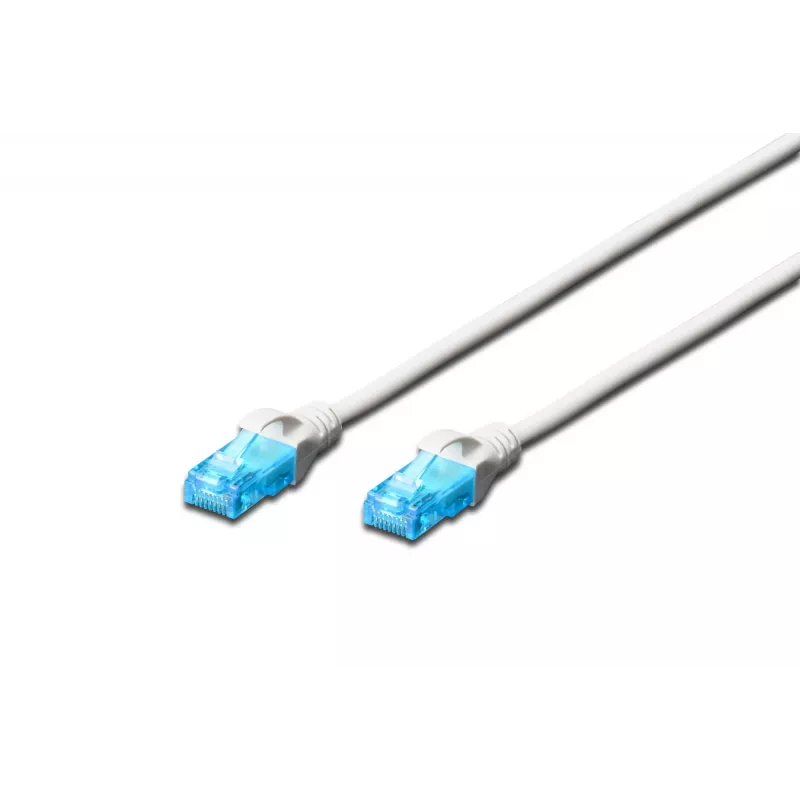 CAT 5e U-UTP Patchkabel 0,5m weiß