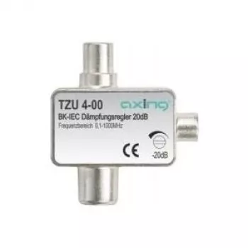 axing TZU 4-00 - Kabelsplitter - 0,1 - 1006 MHz - Aluminium - Stecker/Buchse - IEC