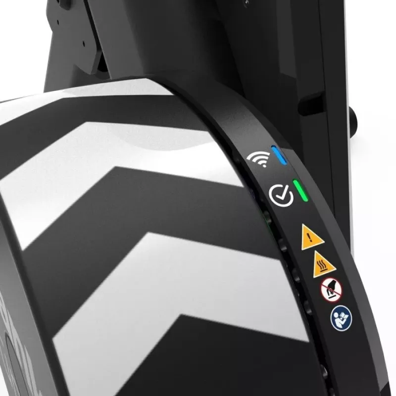 Smart Trainer Wahoo KICKR CORE 2 — magnetischer Fahrradtrainer, Riemenantrieb, 1800 W max., kompatibel mit 11-fach-Kassette, Bluetooth/Wi‑Fi/ANT+