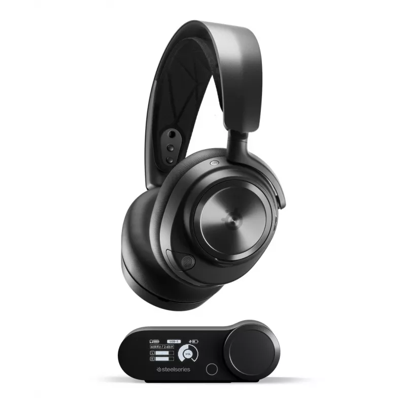 Steelseries Arctis Nova Pro Wireless Headset Kopfbügel Gaming Bluetooth Schwarz