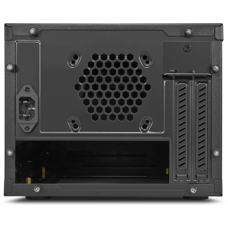 PC-Gehäuse Sharkoon SHARK ZONE C10 Mini-ITX Schwarz, Gelb