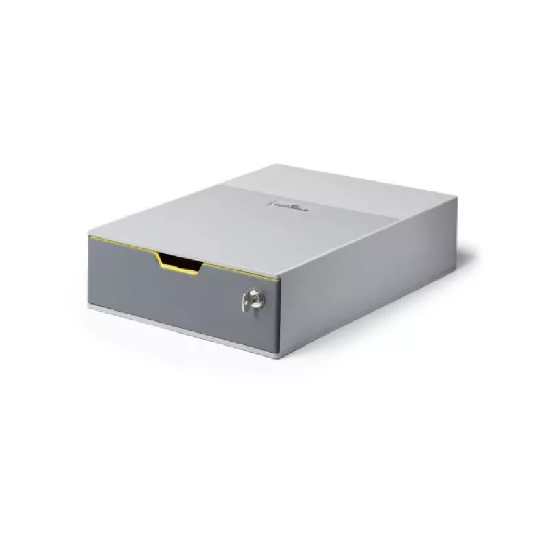 Aktenaufbewahrungsbox Kunststoff Grau Durable 760127