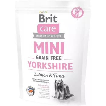 Brit Care Mini Grain-Free Yorkshire Trockenfutter für Hunde, 400 g