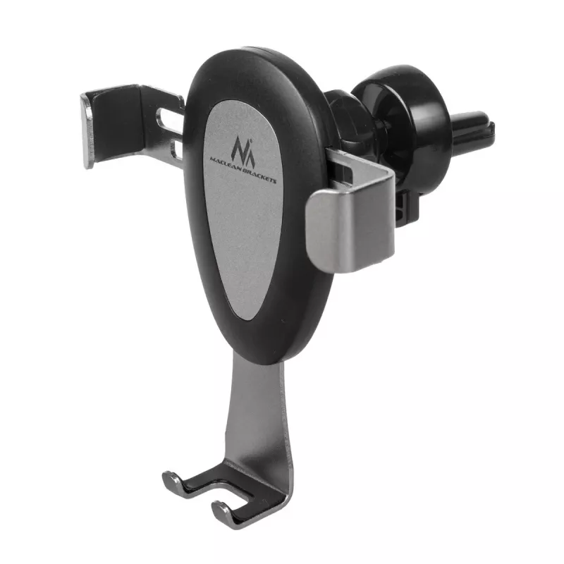 Maclean Autohalterung für Mobiltelefone, universell, für das Lüftungsgitter, Gravity, max. Mittelabstand 90 mm, MC-324