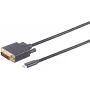 DVI-D USB Type-C Kabel ShiverPeaks BS10-58025 1m