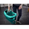 Leifheit Bodenwischset Staubwischer Reinigungswerkzeug Professional XL Grün mit Wagen 55096