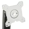 SilverStone SST-ARM22SC Dual-Monitor-Halterung - Silber